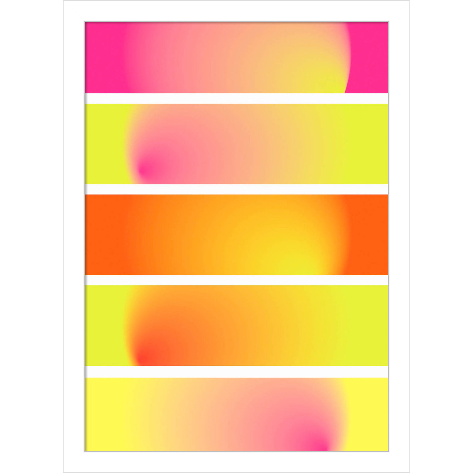 One Way by Valeria Castillo, 17" H x 13" W x 1" D, White