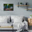 «Purple Floral Field Entre Tree Row Landscape» par Chris Vest - reproduction d'art-52744976-52744978