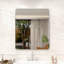 Miroir de salle de bain mural rectangulaire en nickel brossé l 30 po x H 36 po Vista-286058362-286058365