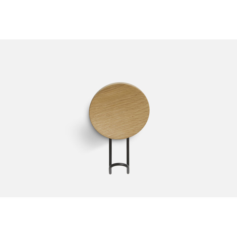 Around Wall Hanger (Large), Black/Oak