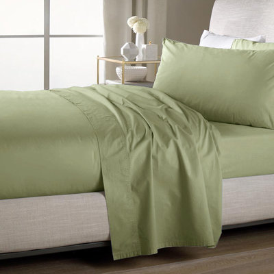 Simple drap plat / dessus seulement, microfibre ultra douce à double brossage