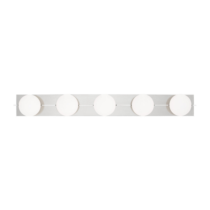 Orbel 5 - Light Bath Bar, Polished Nickel