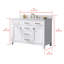 Meuble-lavabo simple Ajhane-481812608