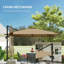 295cm Cantilever Parasol-328743448