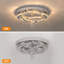 Jooyoung 8 - Light 19.68“ LED Flower Tiered Chandelier with Crystal Accent Variable Light-875871369-893030779-893030778