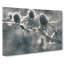 Ladybird Upon A Thistle Flower - Wrapped Canvas-56632579