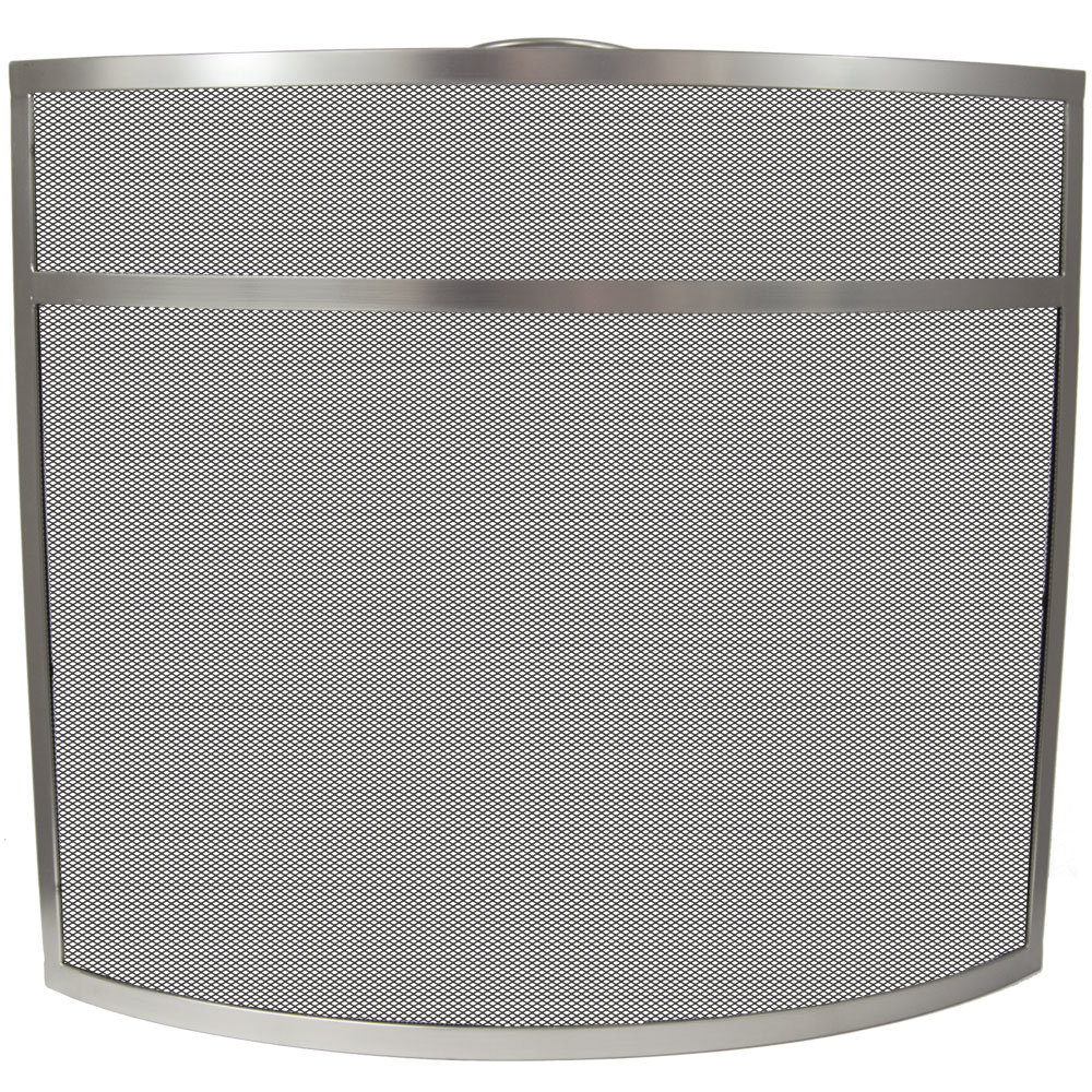 Buckton 1 Panel Steel Fireplace Screen