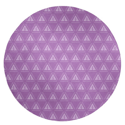Chenille Geometric Indoor Rug