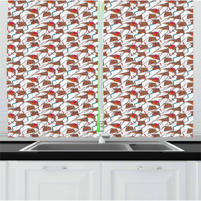 Tailored Kitchen Curtain