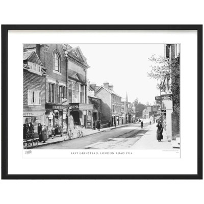East Grinstead, London Road 1914 by Francis Frith - Single Picture Frame Print