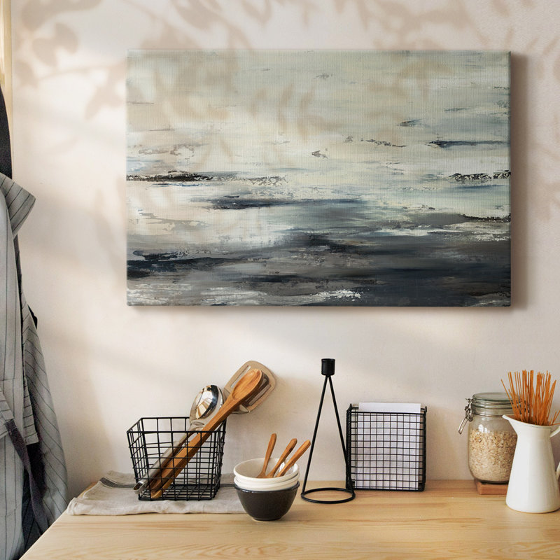 On the Stormy Seas-Gallery, toile tendue, H 18 po x l 27 po