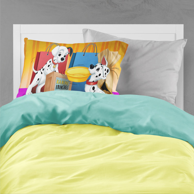 Taie d’oreiller temps de collation dalmatians