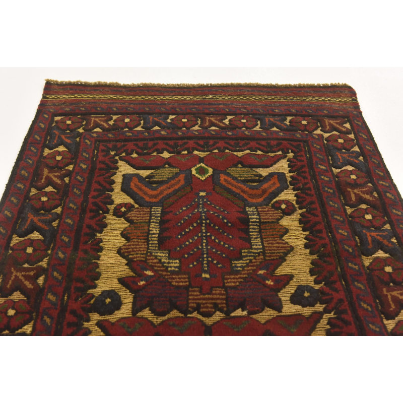Rectangle Joya Burgundy Rug