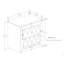 Mobilier de chambre à coucher 1Pc-1269186002