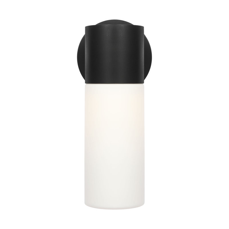 Focal LED Outdoor Wall Lantern, 16.25" H x 5.125" W x 9" D, 10 W