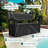 70 Gallon Durable Resin Outdoor Storage Box Multi-Purpose Bench Patio Storage Bench-111817181