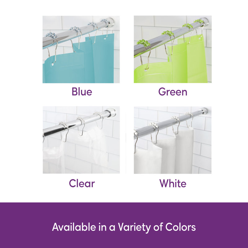 Ingham Plastic Liner with Hooks Included and, White
