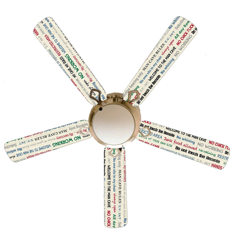 52'' Ceiling Fan with Light Kit