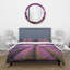 Coucher de soleil d'été avec arbre - Ensemble de housse de couette Farmhouse - Microfibre polyester-66391540
