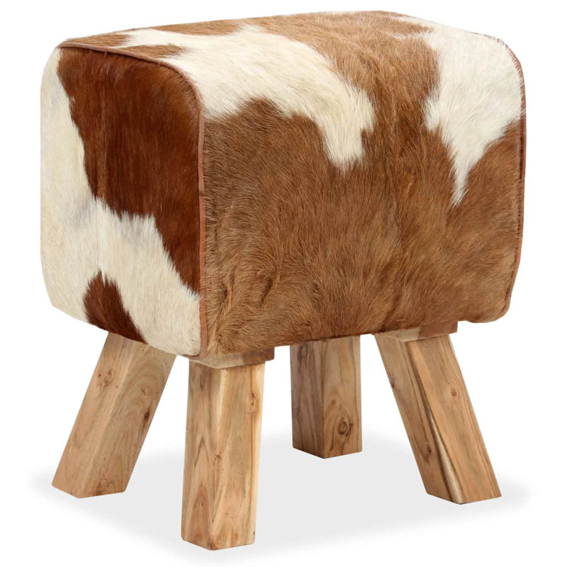 Solid Wood Accent Stool