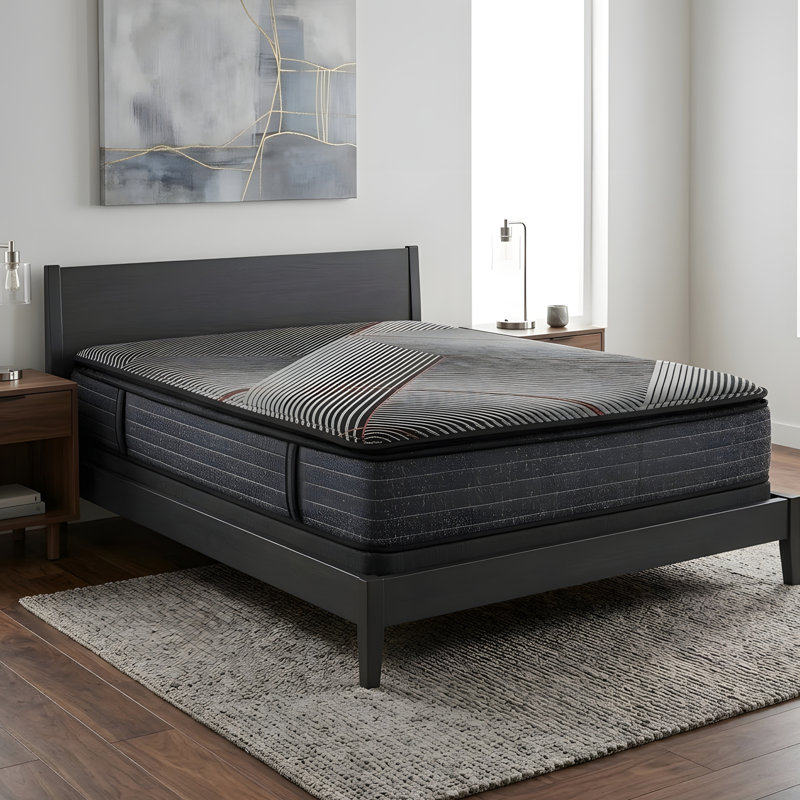Gel Memory Foam Hybrid Mattress, King, 13"