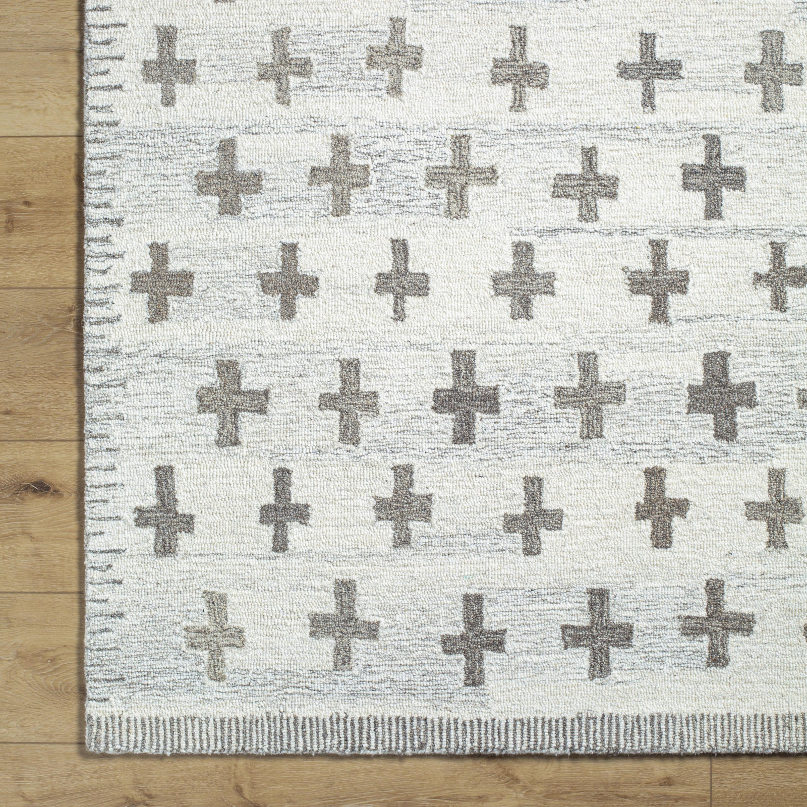 Niara Handmade Wool Rug, Rectangle 5' x 7'6"