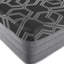 Matelas double de 14 po ultra moelleux - mousse à plateau lisse, housse glacée pour sommeil frais, gel de cuivre 3 po, argent, graphite pour une meilleure circulation de l'air et une sensation de détente