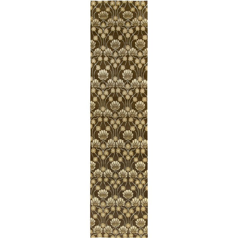 Floral Area Rug, Runner 3' x 8'
