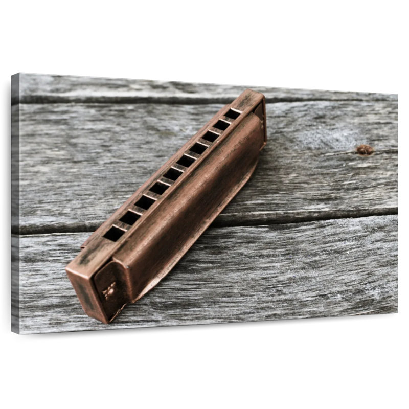 Abarca Ten-Hole Harmonica, 24" H x 36" W