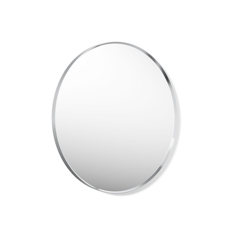 Miroir de salle de bain Essential, Chrome poli, 32 po x 32 po
