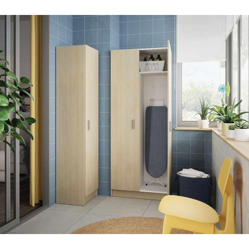 Parthen 180cm Kitchen Pantry, Natural