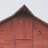 Red Barn a Hand Embelished Textured Framed Art Print Matted under Glass-123223348