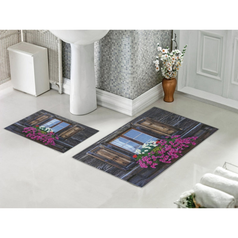 Ensemble de tapis de bain 2 pièces Disraeli