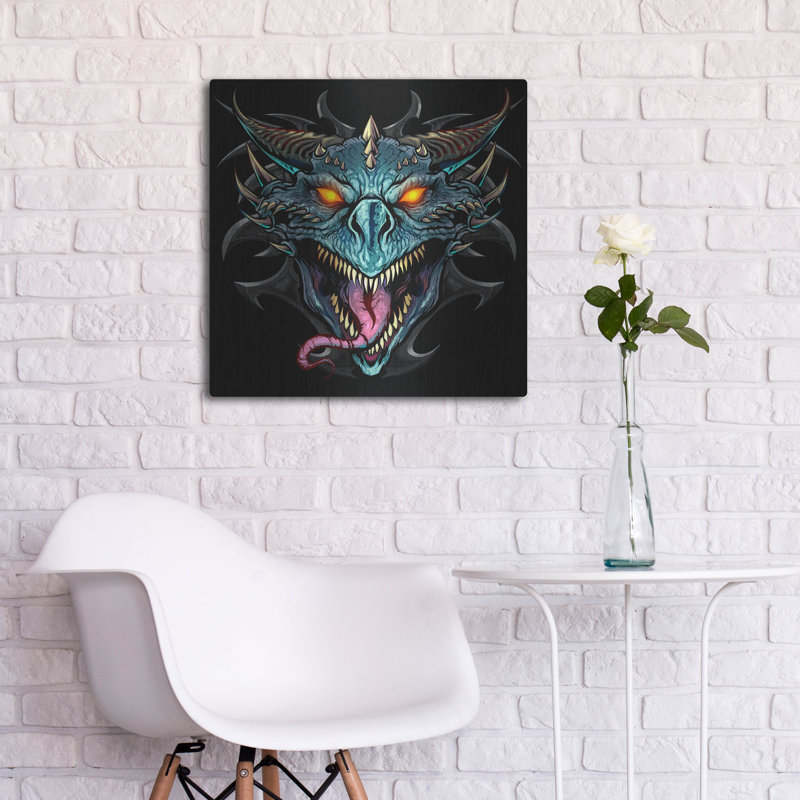 «Dragon Head» par Flyland Designs, H 24 po x l 24 po