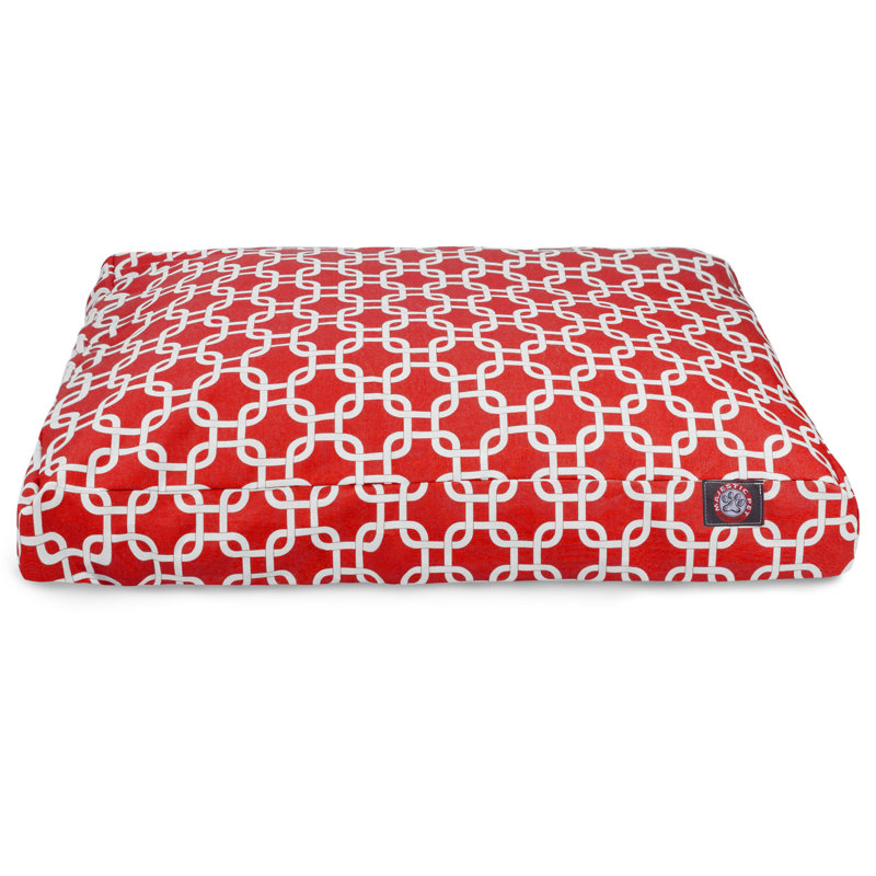 Coussin Links Orthopedic, Rouge, Moyen (l 29 po x P 36 po x H 5 po) ;