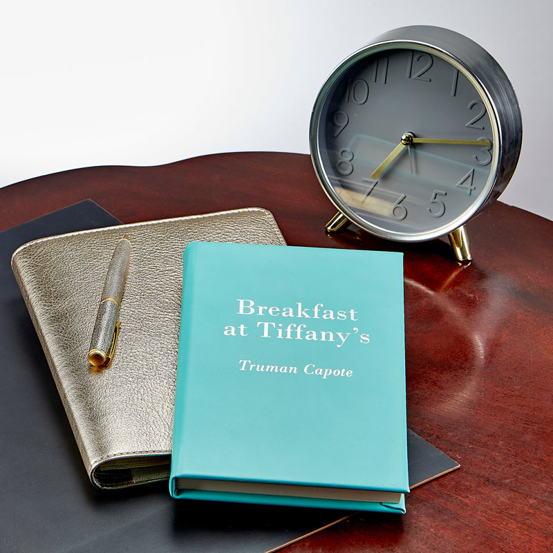 Breakfast At Tiffany's Leather Bound Book