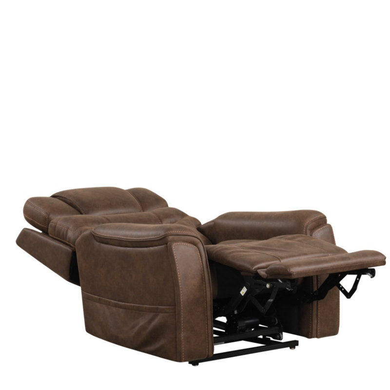 Transitional Style Lift Chair With Dual Motor, Power Headrest, Lumbar Support, And Air Massage System For Ultimate Comfort, Recliner