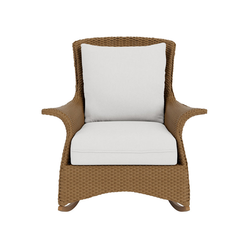 Mandalay Outdoor Chair, Canvas Natural, Hickory