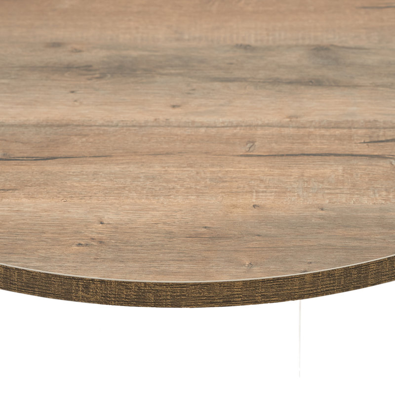 Knotty Pine Round 30'' Melamine Table Top