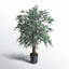 48'' Faux Tree in Pot Liner