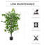 53,1 po Ficus artificiel en pot