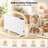 1500W Electric Panel Heater with Remote, Quiet Space Heater for Indoor Use, Wall Mounted & Freestanding Convection Heater, LCD Touch Screen & Temperature Adjustment, Energy Saving-136032043