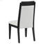 Ensemble repas Mason noir avec rallonge-707250271