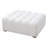 White Boucle Multipurpose Ottoman