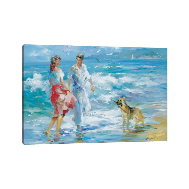 Happy Family I by Willem Haenraets - Wrapped Canvas Print, 30.48 cm H x 45.72 cm W