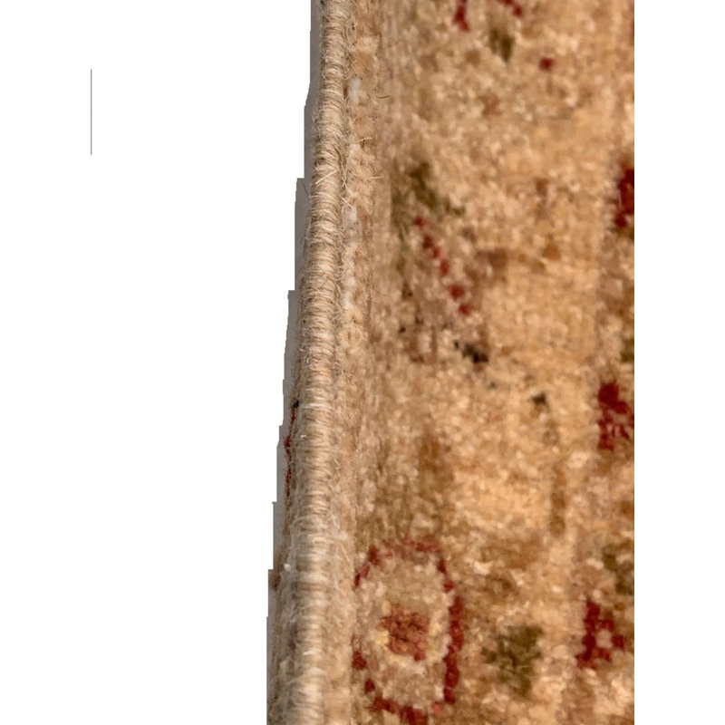 Hand Woven Cotton and Wool Oriental Area Rug