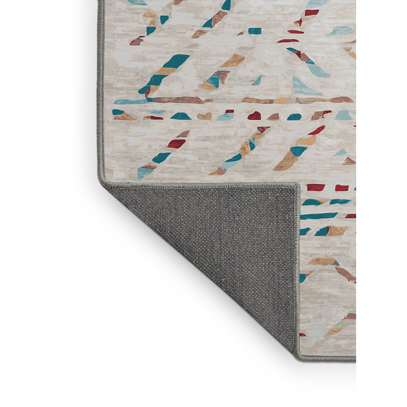 Tapis gris soyeux et moelleux, Carré 8 pi