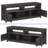 Ephrem 65" Modern Farmhouse TV Stand, Media Console, One-Piece Storage Sideboard Credenza with Power Outlet and LED Lightning-949043087