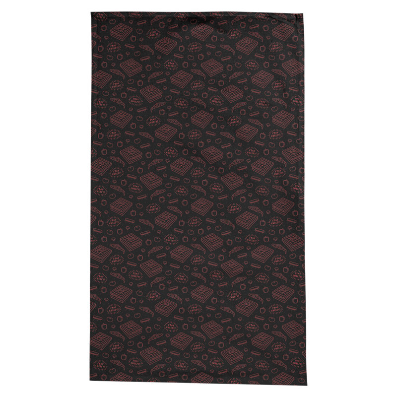 Nappe pizza Avicia, Noir / rouge