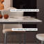 Ensemble de table rectangulaire en acier inoxydable-110811663